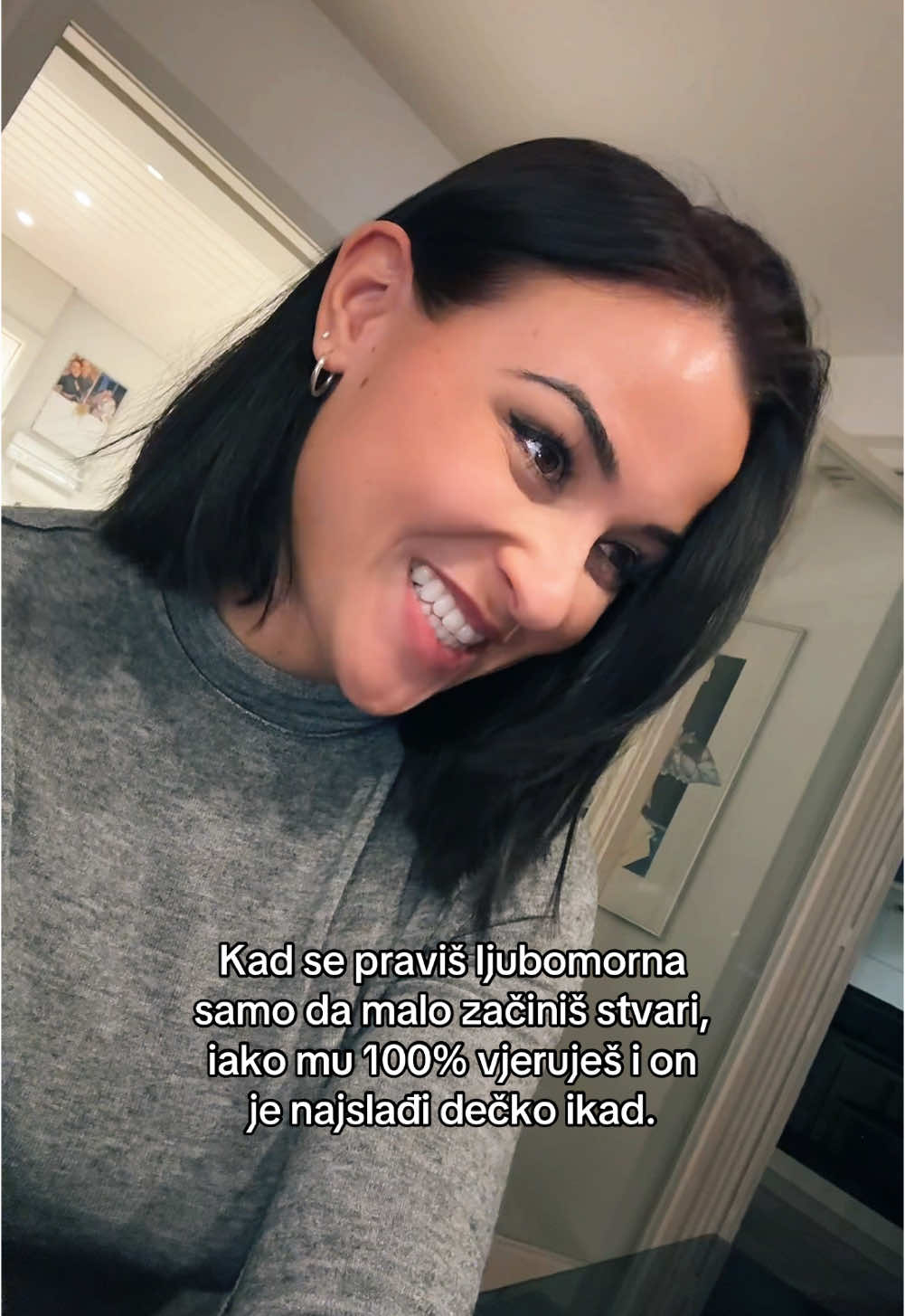 Nije ljubomora, nego strategija. 🤭