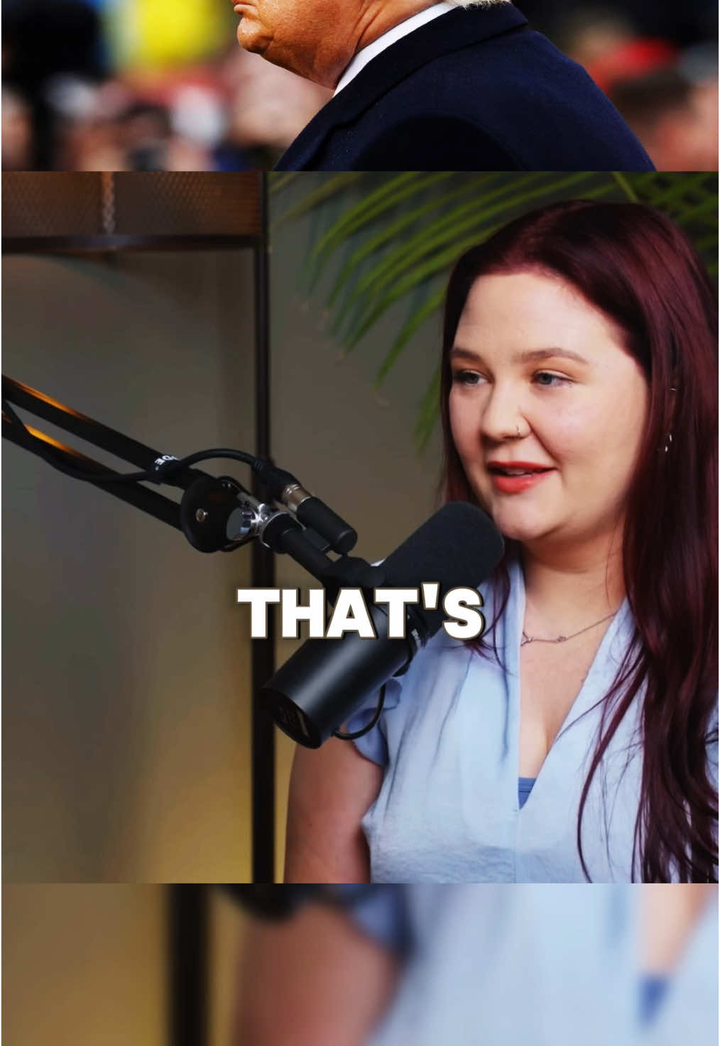 Liberal breaks up with boyfriend because hes republican😳 #financialfreedom #calebhammer #financialaudit 