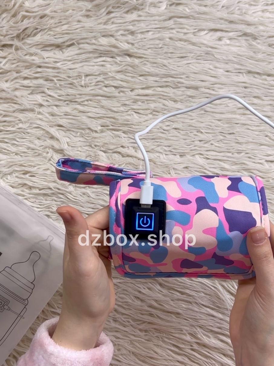 Chauffe Biberon Portable USB Réglable à 3 Vitesses جهاز تسخين 🔥 زجاجات الأطفال 🍼 #chauffebiberon #biberon #pourbebe #bébé