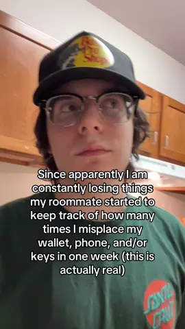 this is how many times i lost my stuff this week