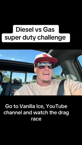 We did a official drag race, quarter mile. Godzilla versus diesel. Both bad ass trucks both fast as hell and our problem is now solved. Check out Vanilla Ice YouTube channel for the full race. 