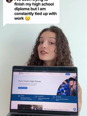 You can earn your High School diploma online and on your own time with Penn Foster. Enroll now.