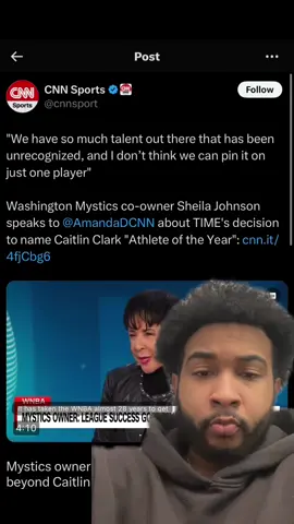WNBA Drama 👀 Is the Mystics’ owner throwing shade at Caitlin Clark? 🏀🔥 #WNBA #CaitlinClark #TimesAthleteOfTheYear #MysticsDrama #WNBAHotTakes #BasketballTalk #NextGenHoops #HoopsAnalysis #BasketballBuzz #WomenInSports #WNBAStars #greenscreen 