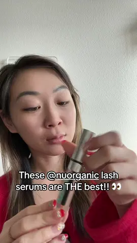 Been using this for weeks and I’ve noticed a considerable difference!! @nuorganic @nuorganic #nuorganiccosmetics #spotlightfinds #lashserum #lashgrowthserum #lashgrowth #lashgrowthjourney 