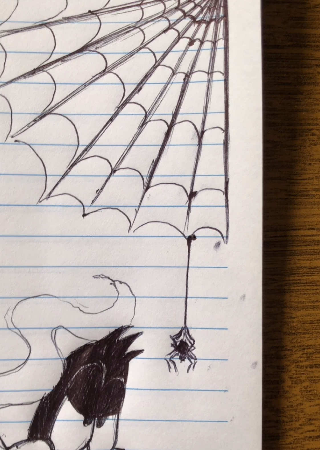 Desenho super fácil para fazer no caderno #desenhonocaderno #tedio #tedionaescola #desenhosimples 