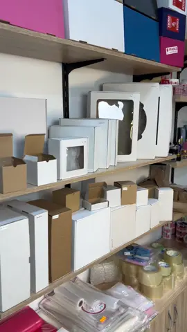 Boite en carton pour la livraison 📦✅ disponible avec fenetre et sans fenetre  @ouipak #ouipak #emballage #birkhadem #algeria #dz