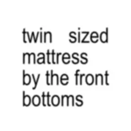 my song yall #fyp #lenkerlyrics #parati #foru #twinsizedmattress #thefrontbottoms 