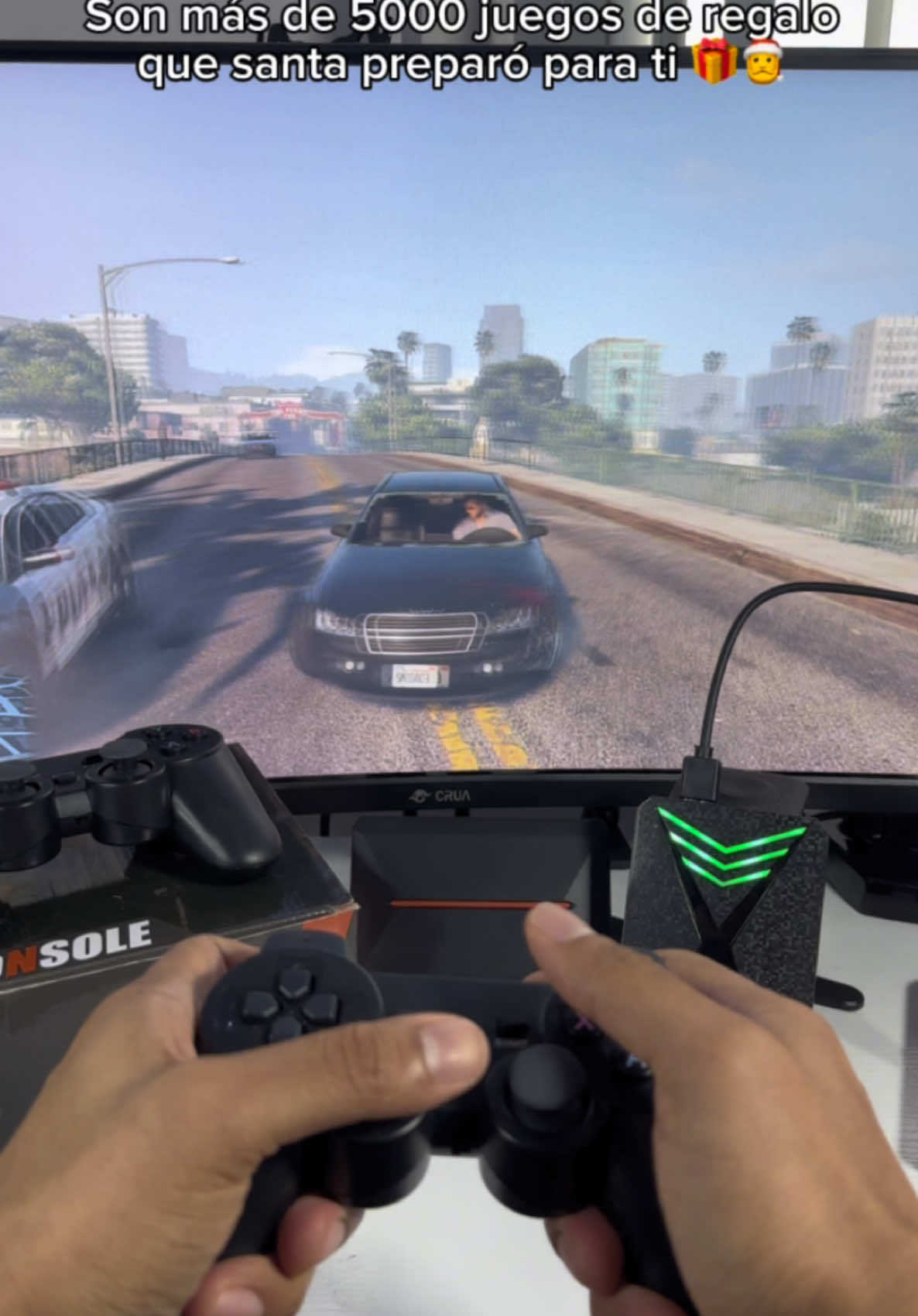 Esta navidad santa preparo una PortablePro oara ti 🎁🎉 #tiktokmademebuyit #tiktokmehizocomprarlo #compras #gamer #retrogaming #videojuegos🎮 #retro #blackfriday #tiktokgamer #navidad #juegosenfamilia #tiktokblackfridaysale #videostar #videogames #portable #juego #regalo #merrychristmas #navidadentiktok #games 