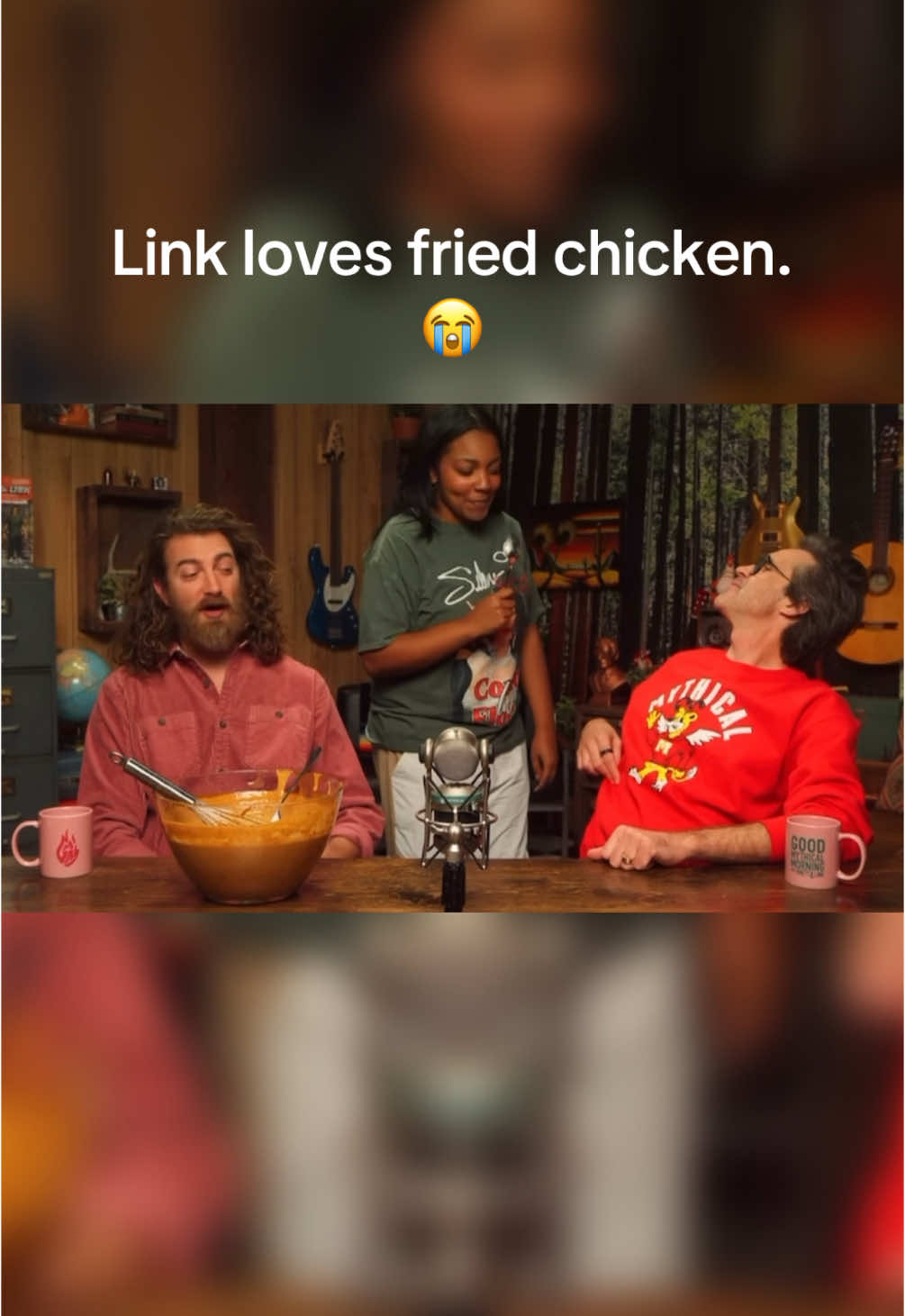 It’s great on fried chicken! #whatthecrap #fyp #GMM #goodmythicalmorning @Rhett & Link 