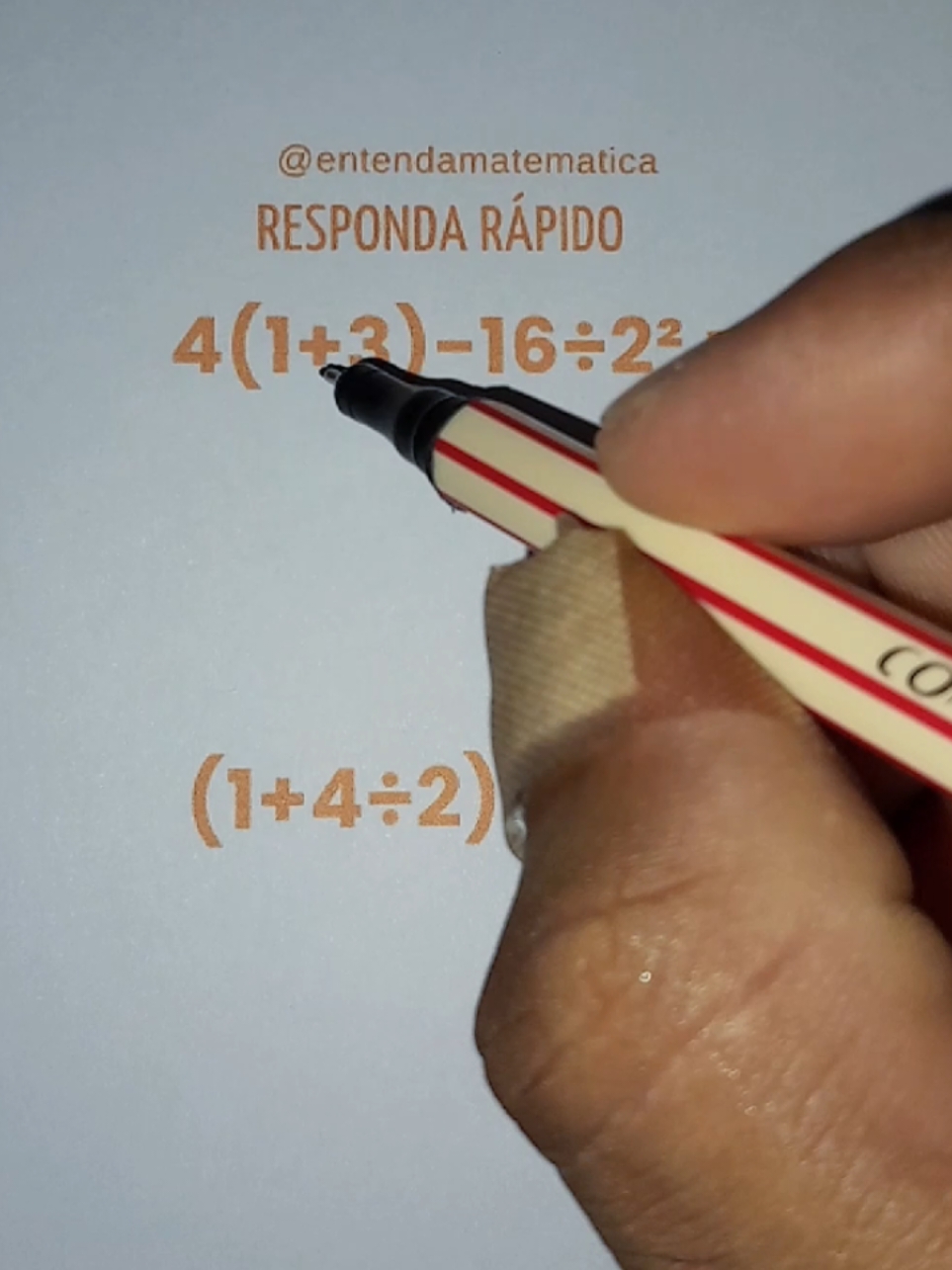 Responda rápido  #matematica  #enem  #agoravocêsabe  #maths  #mathematics 