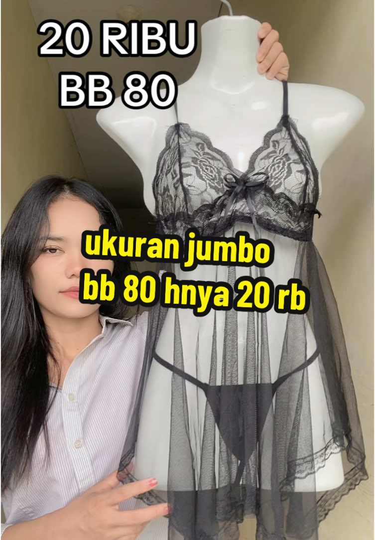 ukuran jumbo 20 rb #dastermurah #dasterviral #lingerie 