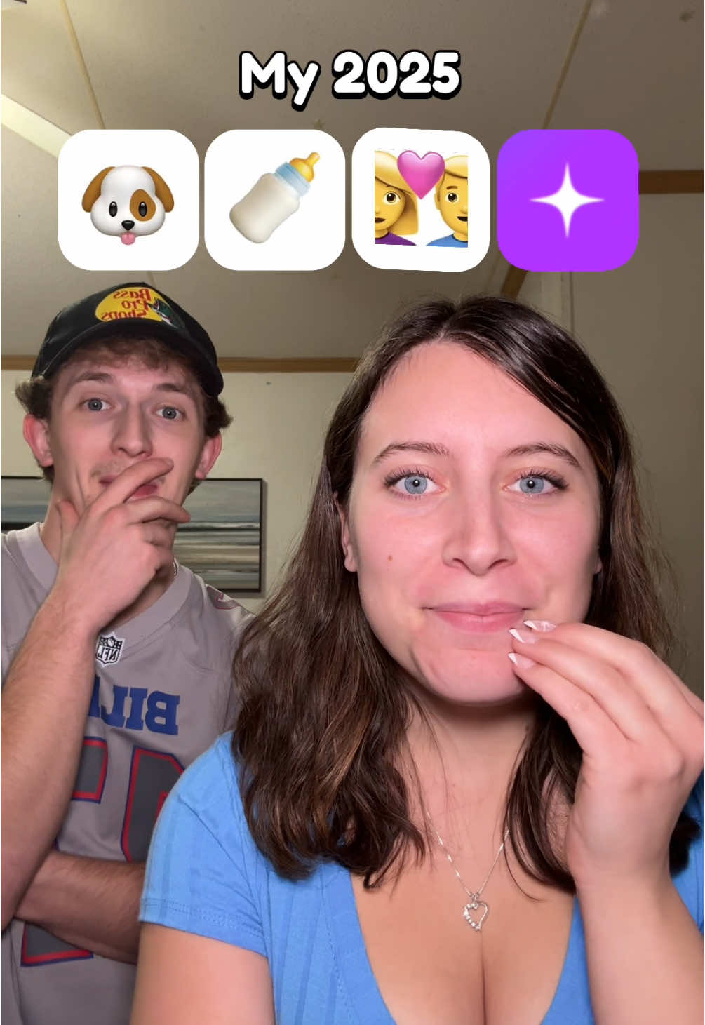 Well that last one was unexpected 😅 @Luke&Alexis #filter #couples #relatable 