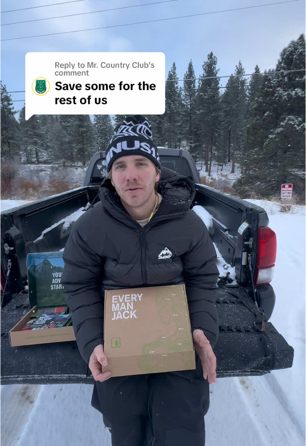 Replying to @Mr. Country Club @EveryManJack is spreading the holiday love. Make sure to get yours today and give the gift of smelling good. Pro tip: If you order on Amazon today you’ll have it in time to test out which scents you want to keep and which ones to gift.