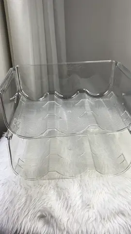 Acrylic Stackable Tumbler Holder - Water Bottle / Wine Rack #kitchenorganization #bottleorganizer #tumblerorganizer #winerack #stackablebottleorganizer #giftidea #giftideas #homegiftideas #homegiftidea #acrylicbottlerack 