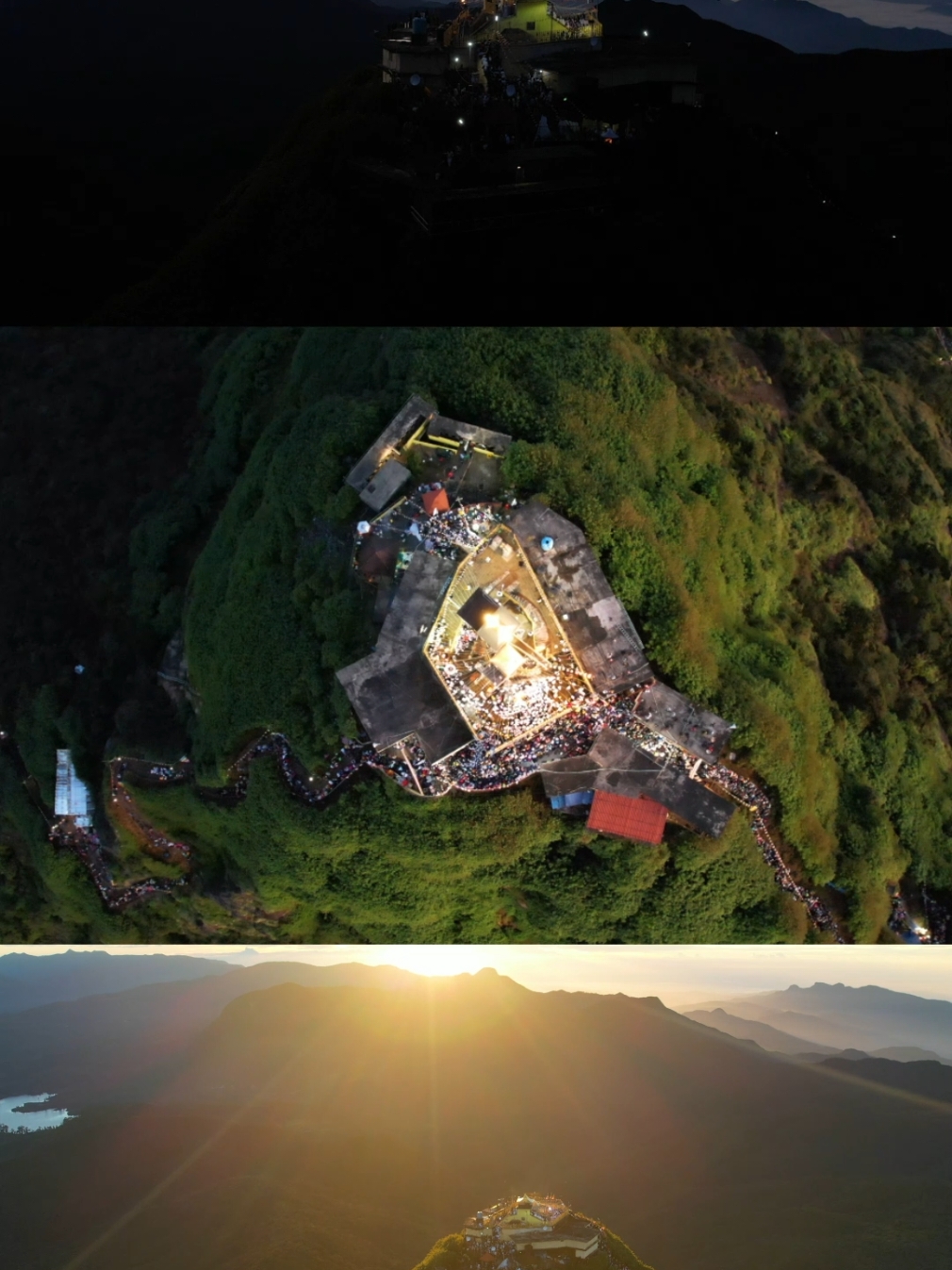 මේ උතුම් සිරිපා වන්දනා සමයයි ☸️🙏 #droneharitha #srilanka #sripadaya #buddhism #buddha #viral #fyp #ceylon_tik_tok #travel #siripadaya 