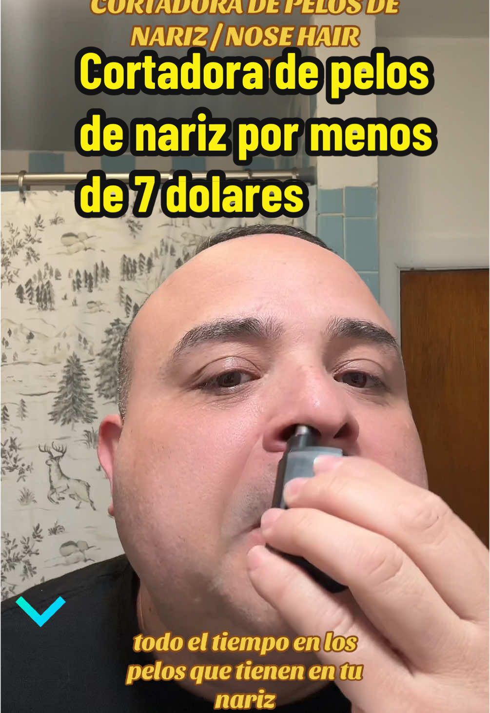 Cortadora de pelos de nariz recargable y portatil, esta magnifica cortadora de pelos es pequeña pero eficaz para cortar esos pelos desagradables de tu nariz, adema de eso es resistente al agua #nosehairtrimmer #trimmer #clipper #recortadoradepelo #painlesshairremoval #electricnosehairtrimmer #hairremoval #tiktokshop 