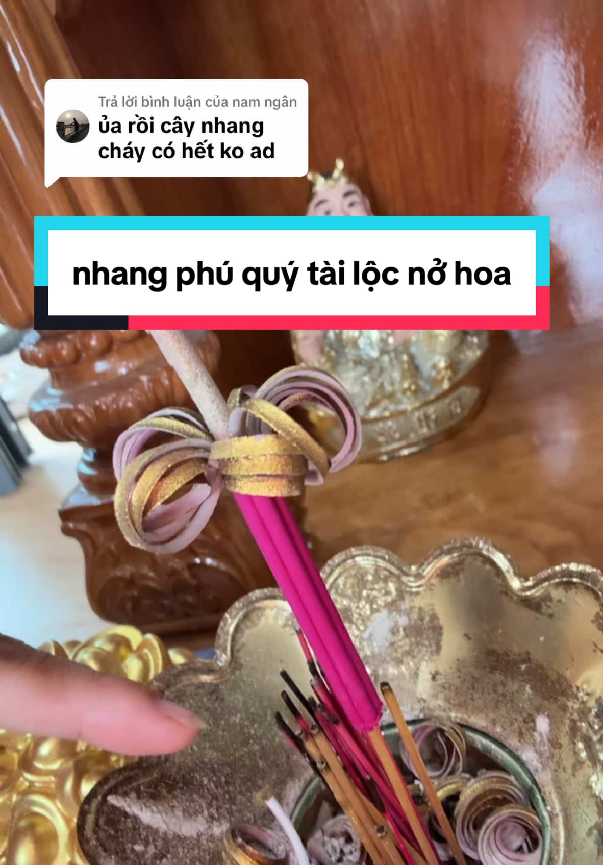 Trả lời @nam ngân nhang phú quý tài lộc nở hoa 5 cánh#nhangtailocnohoa5canh #nhangphuquynohoa #muataitiktok #lanhtravinh 