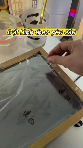 Tranh Gương đèn lè phát sáng đặt theo yêu cầu #tranhled #tranhguongphatsang #tranhdenled3d #quatang 