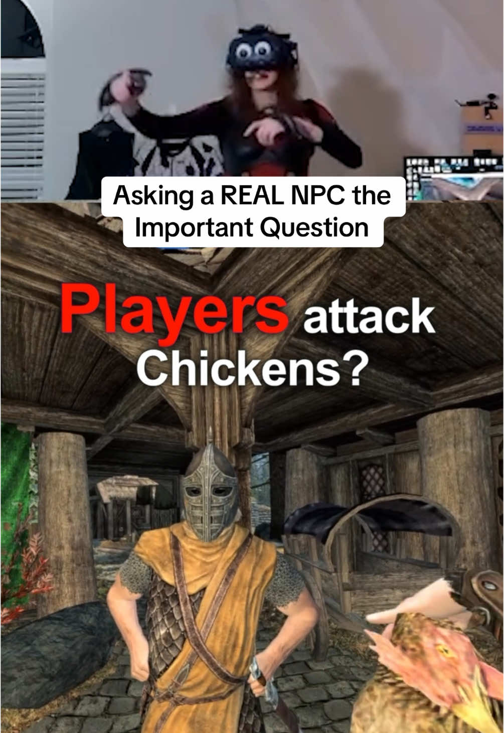 He’s so real for that #quest3 #skyrim #real #video #gaming 