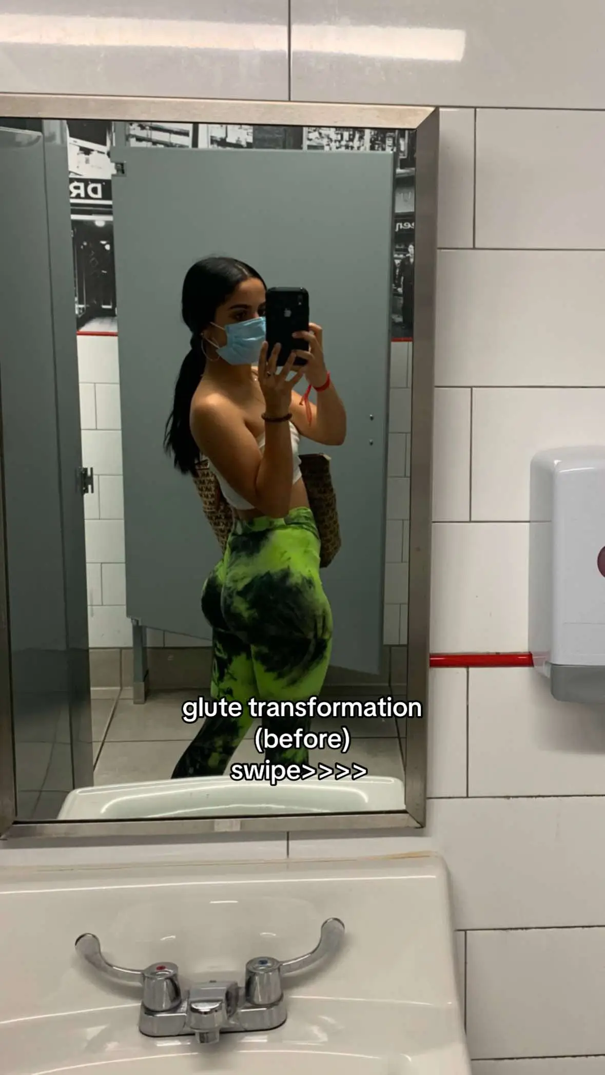 My glutes have grown SO much since then.  be consistent and EAT well! #transformation #glutetransformation #bodytransformation #foryou #foryoupage 