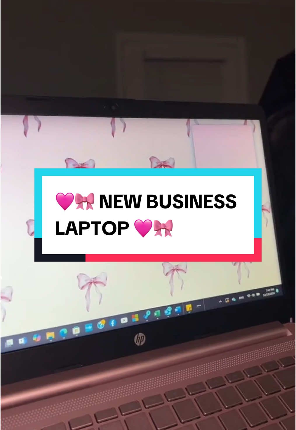 Obsessed is an understatement 😍🥰🩷🎀 #hplaptop #laptop #laptoplifestyle #fypシ゚viral #coquetteaesthetic #hp 