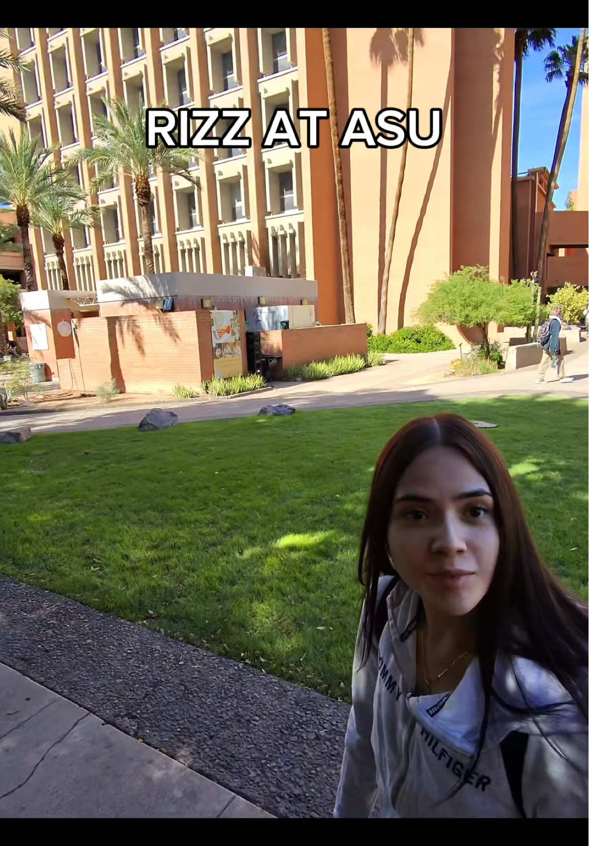 Rizzing cute latina at ASU #fyp #paratii #az #rizz 