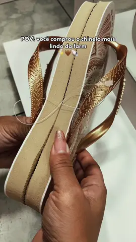 🤎✨ #farm #havaianas #chinelo #fouryou 