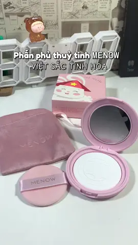 Phấn phủ thủy tinh Menow dùng ưng ghia óo💗🫶✨#meopp #phanphumenow #menow #muataitiktok #tiktokshop #review #unboxing #xh #fypシ゚ #xuhuong 