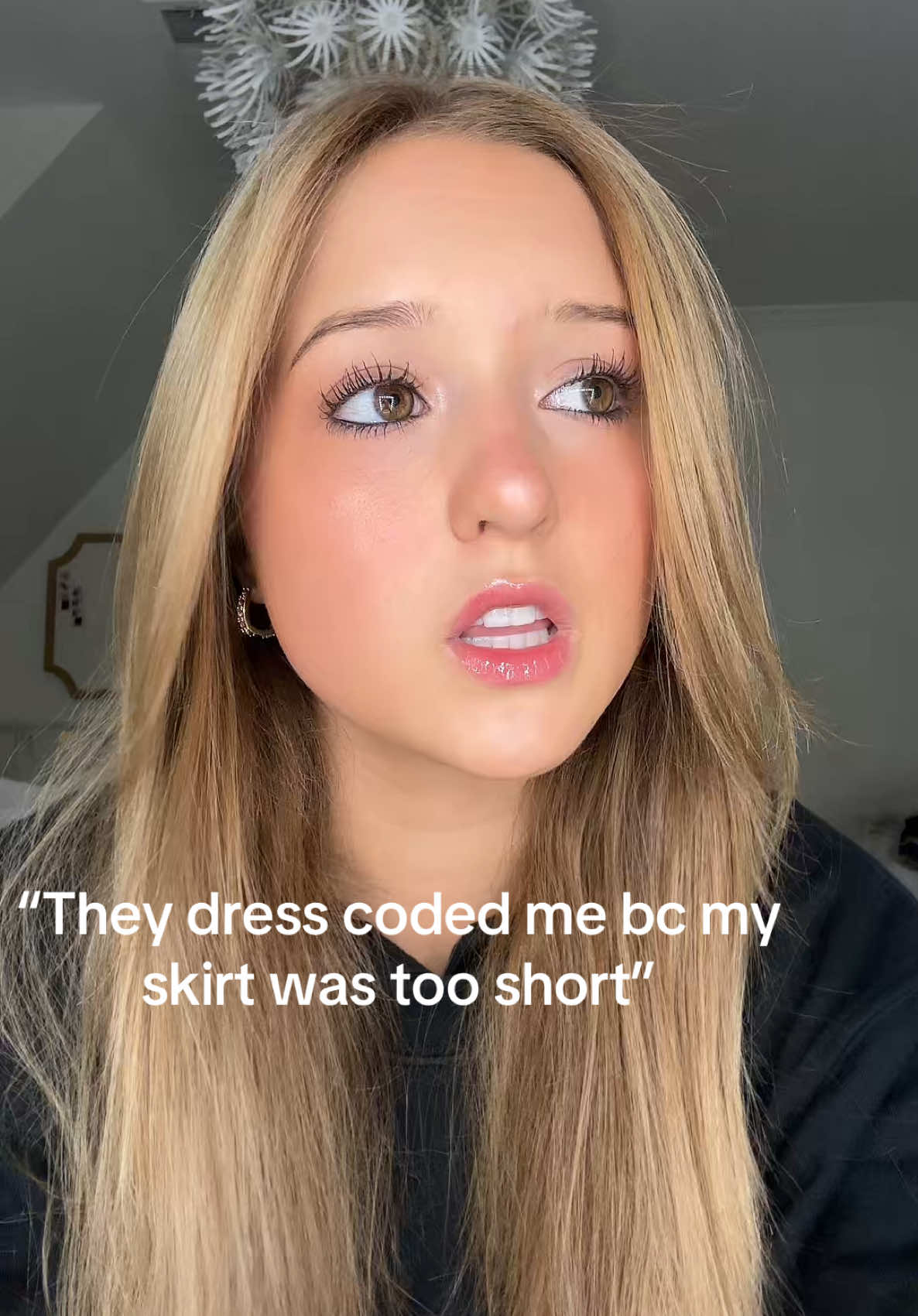 I hate private school uniforms 🥲 #fypシ #relatable #girl#trending 