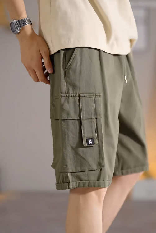 (M-5XL) กางเกงขาสั้นลำลองผู้ชา#tik #ypfッ #Love #foryou 