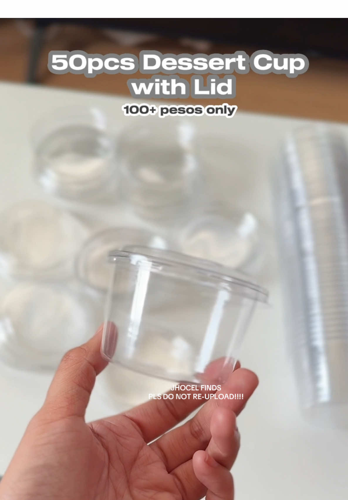 Naghahanap ka din nto noh? Apir ! Haha available pala dto sa tiktok ang mura pa! #plasticcontainers #dessertcup #dessertcups #dessertcupswithlids #50pcsdessertcup #50pcs #smallplasticcontainer #fyp #fypシ゚ #fyppppppppppppppppppppppp 