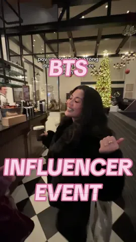 theres always something chaotic happening at these events😭🤍 @Michelle | Content Creator #influencerlife #influencerevent #vancouver #vancouverfoodie 