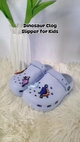 Unisex Dinosaur Clog Slipper for Kids ✨ #slippers #kidsslippers #slipperforkids #clogslipper 