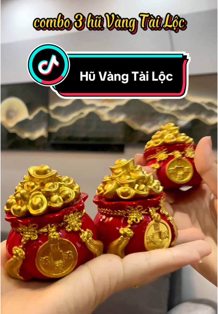 Hũ đựng muối -gạo-nước dạng thu hút tài lộc ạ#huvangtailoc #huvang #dophongthuy #huvang 