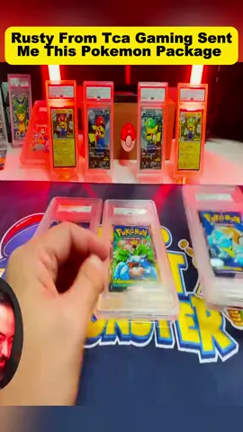Rusty From TCA Gaming Sent Me THIS Pokemon Package #fyp #pokemoncards #openingpokemonpacks #pokemonpackopening #pokemon #collection #pokemonchallenge