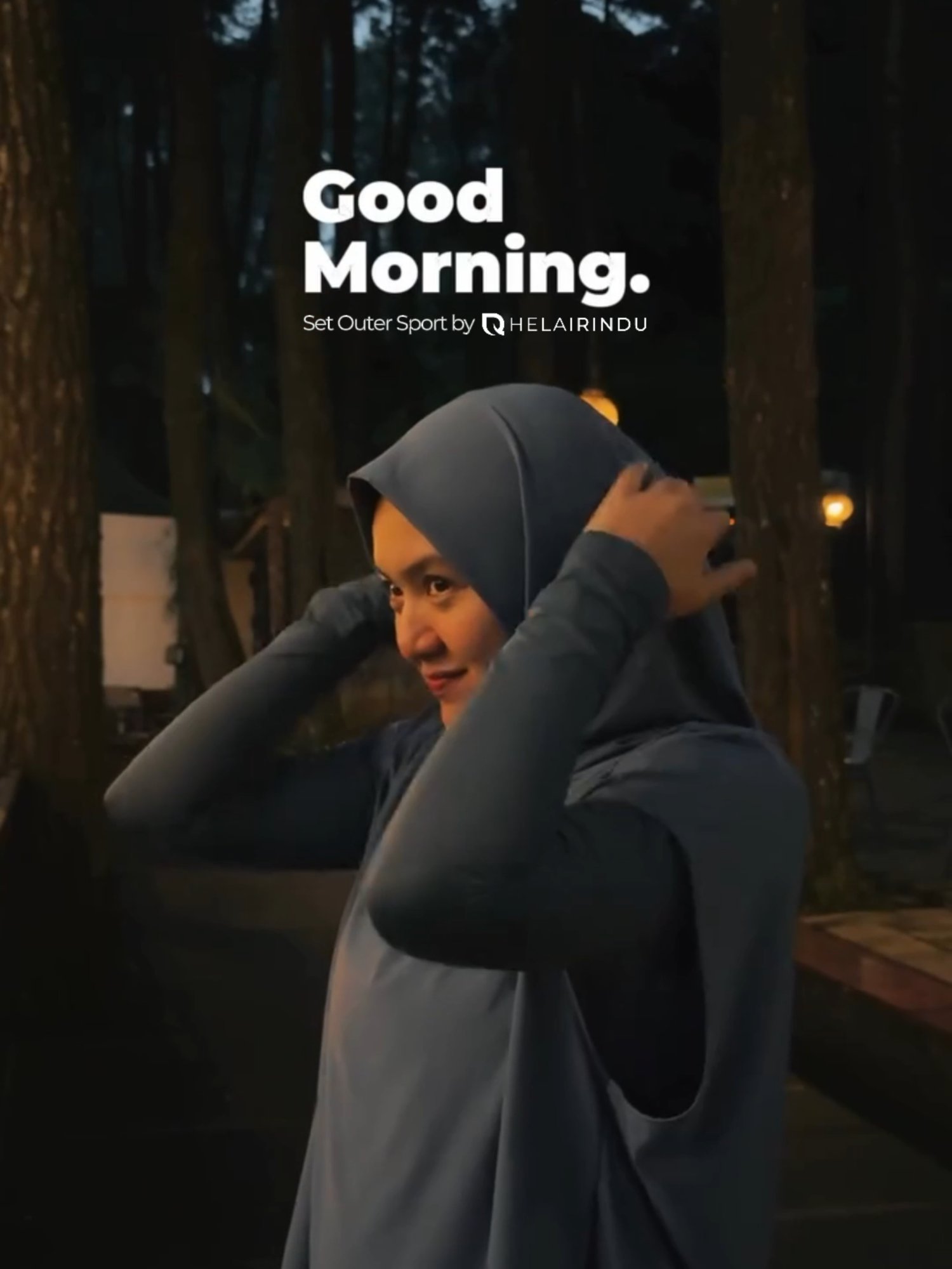 Kak Artta Ivano dan kak Miu joging pagi ditemani Set Outer Hoodie dan Naomi Hoodie nya Helairindu. 😍 Mimin seneng banget liatnyaa, kak Artta cantik dan Miuu juga lucu bangeeet.. 🥰 Yuk yang mau samaan bisa cek setelan olahraganya di keranjang yaa! #setouter #outersport #setelanolahraga #outerhoodie #helairindu #hijabolahraga
