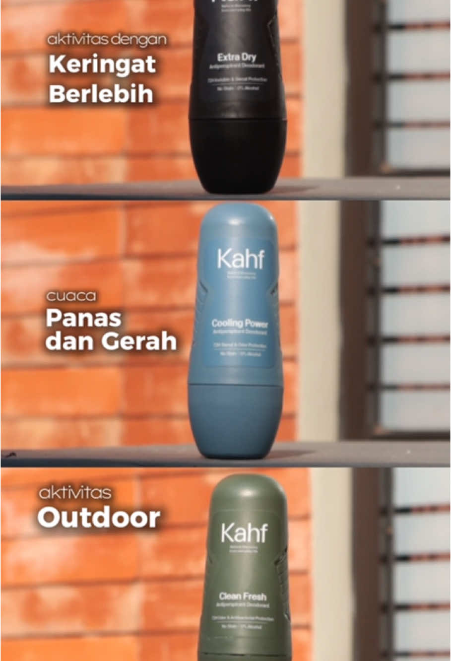 Yakin cuma beda warna doang? Yuk cari tahu Kahf Antiperspirant Deodorant yang sesuai kebutuhan dan kegiatan harian kalian. ❄️ Save dulu biar nggak salah pilih bro. 🙌 #deodorant #JalanYangKupilih 