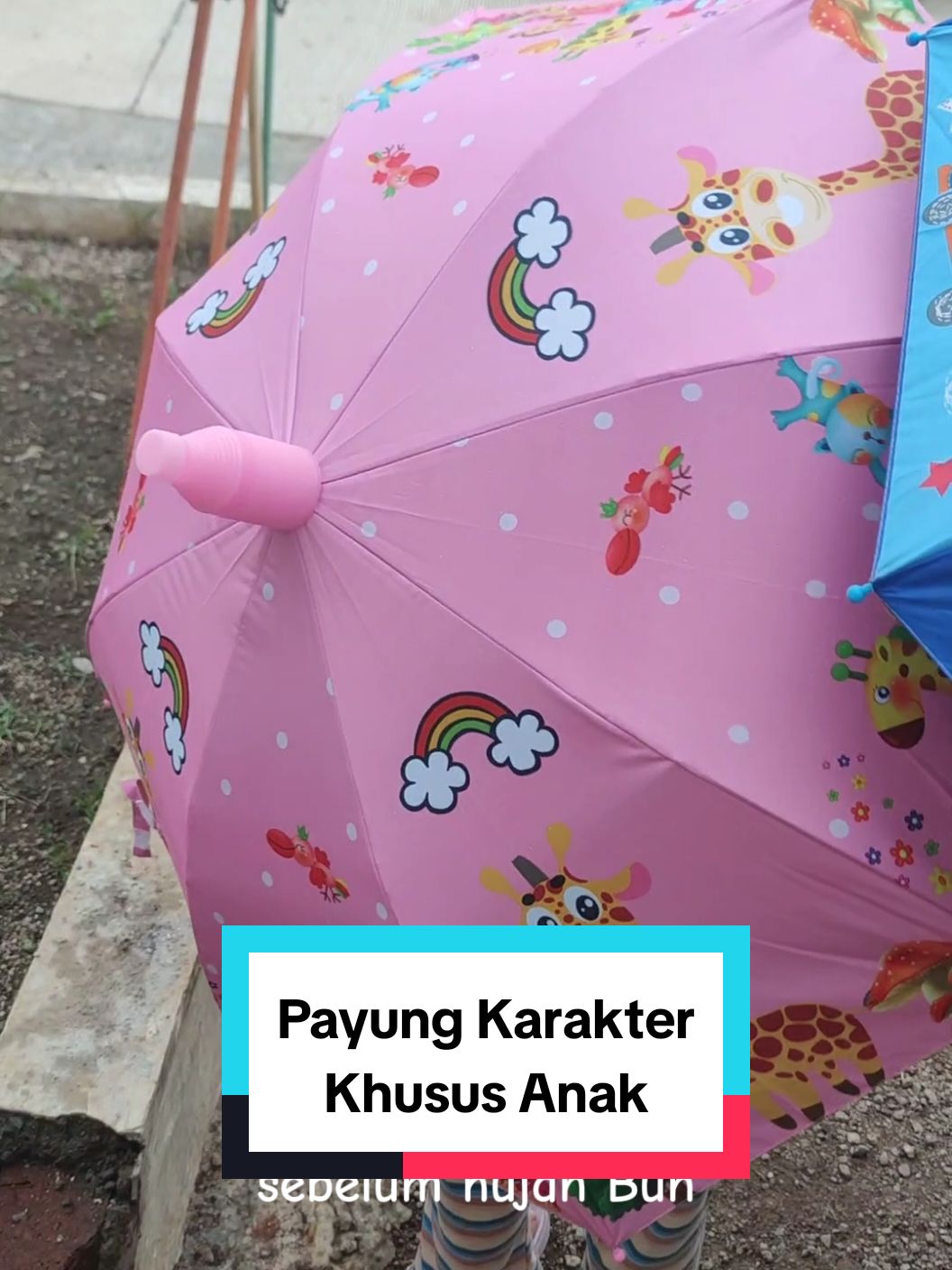 Payung Karakter Khusus Anak, Terdapat Hard Cover, dengan kualitas material premium. #payunganak #payungkarakter #payungteduh #payungpremium #payungmurah 