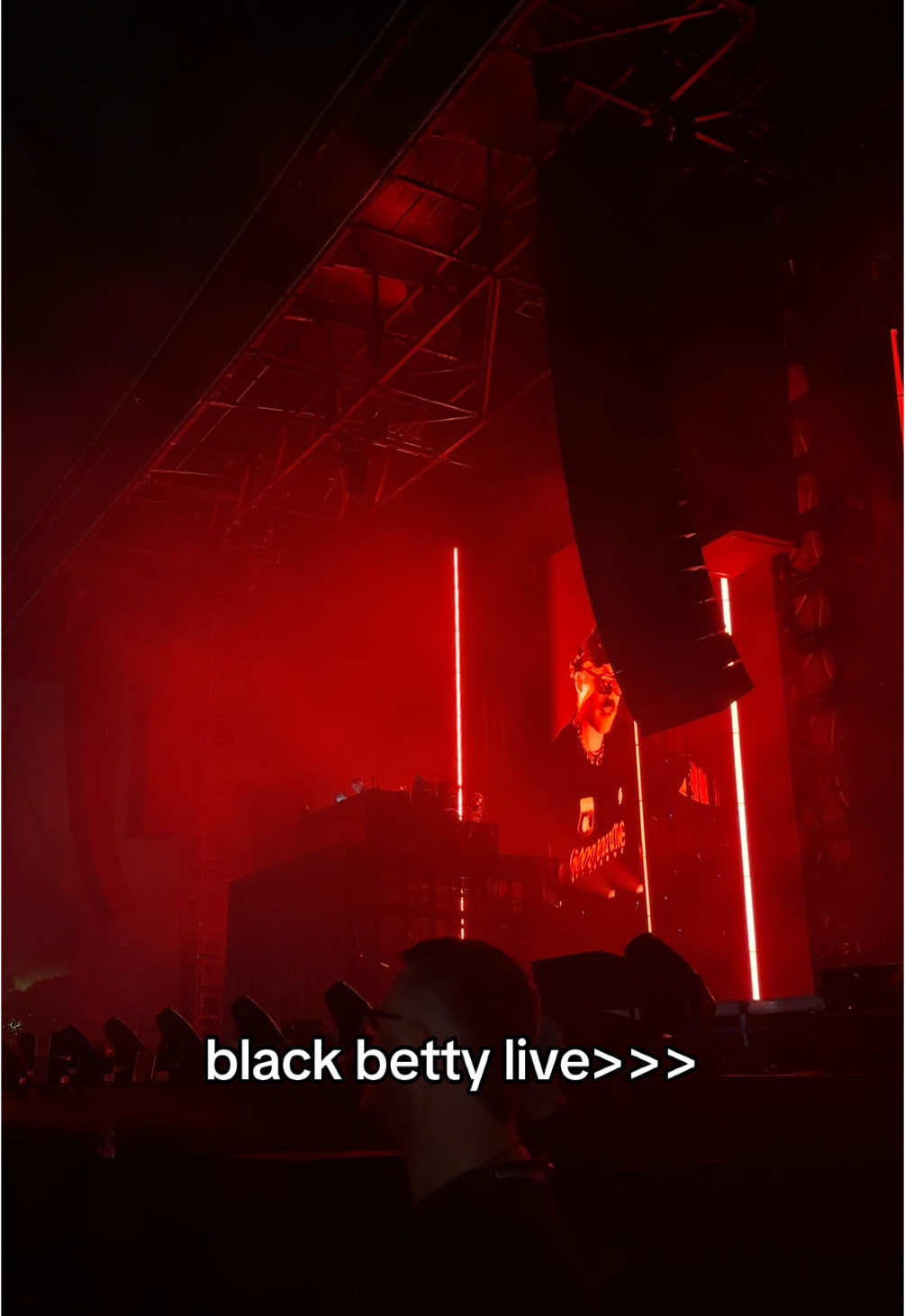 imagine being in america and never hearing this live💔💔  @Dom Dolla #melbourne #australia #domdolla #blackbetty #fyp 