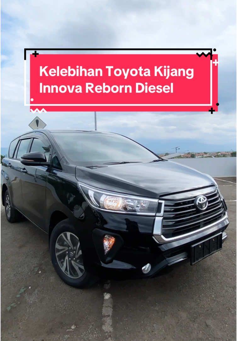 Kelebihan Toyota Kijang Innova Reborn Diesel  1. Mesin Andal Bertenaga  Kelebihan pertama dari Kijang Innova Reborn yang sudah diakui oleh banyak orang adalah mesinnya yang andal dan bertenaga. mesin 2GD-FTV juga digunakan untuk beberapa model Toyota lain seperti Fortuner dan juga double cabin Hilux. Tiga model di atas sama-sama menggunakan mesin yang sama. Makanya, nggak heran kalau mesin ini dikenal punya durabilitas baik. Keandalan mesin ini juga sudah teruji baik untuk pemakaian normal maupun pekerja keras seperti Hilux yang biasa dipakai di tambang. 2. Dianggap Hemat BBM  Konsumsi BBM Kijang Innova Reborn ini bisa mencatat angka 1:12 km per liter untuk pemakaian normal dalam kota. Sementara untuk pemakaian luar kota hasilnya bisa mencatatkan angka di kisaran 1:15-19 km per liter alias cukup oke. 3. Perawatan Gampang Anda dapat dengan mudah mencari suku cadang di berbagai bengkel terdekat dari rumah ketika melakukan perbaikan. Walaupun dapat dikatakan mudah dari segi perawatan, namun Anda tetap harus ingat jika mesin ini sudah dibekali teknologi common rail. Untuk melakukan perawatan common rail pemilik wajib memperhatikan penggunaan bahan bakar solar berkualitas baik disertai penggantian filter solar. Sebab, mesin diesel berteknologi common rail memerlukan pengabutan tekanan sangat tinggi, sehingga memerlukan bbm berkualitas. 4. Harga Bekas Masih Mahal  Anda yang hendak membeli mobil ini tentu harus merogoh kocek agak dalam karena berdasarkan pantauan harga bekasnya masih terbilang mahal. Umumnya Kijang Innova Reborn diesel ini memiliki harga bekas di atas Rp300 jutaan untuk tahun produksi 2022 hingga 2024. Bahkan harga versi tahun produksi 2024 masih memiliki kisaran Rp390 jutaan hingga Rp400 jutaan dalam kondisi bekasnya. #innovareborn #innovediesel #CapCut 