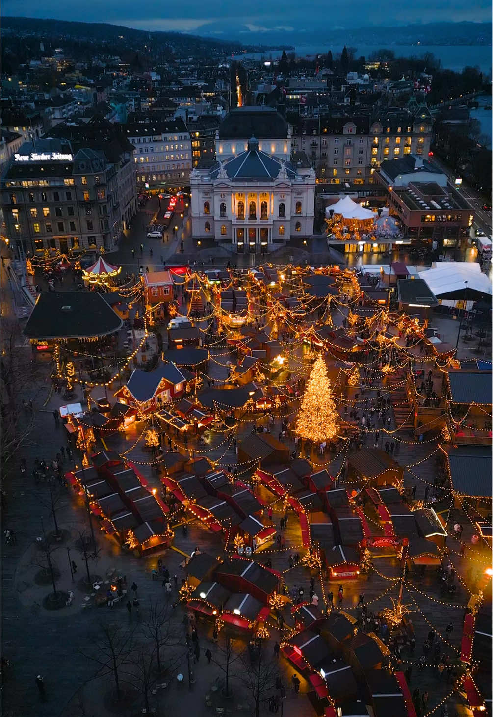 Experience the magic of Christmas in Zurich @VisitZurich 🎄 Visits the christmas markets, ride the Märlitram, enjoy the Illuminarium and enjoy the Singing Christmas Tree.  #christmasinZurich #fyp #zurich #switzerland #traveltok #IneedSwitzerland #citychristmas 