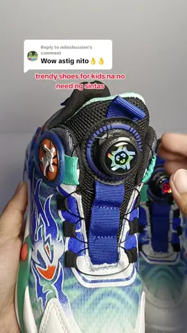 Replying to @mileshussien trendy shoes for kids na no need ng sintas #shoesforkids #shoes #basketballshoes #spikeshoes 