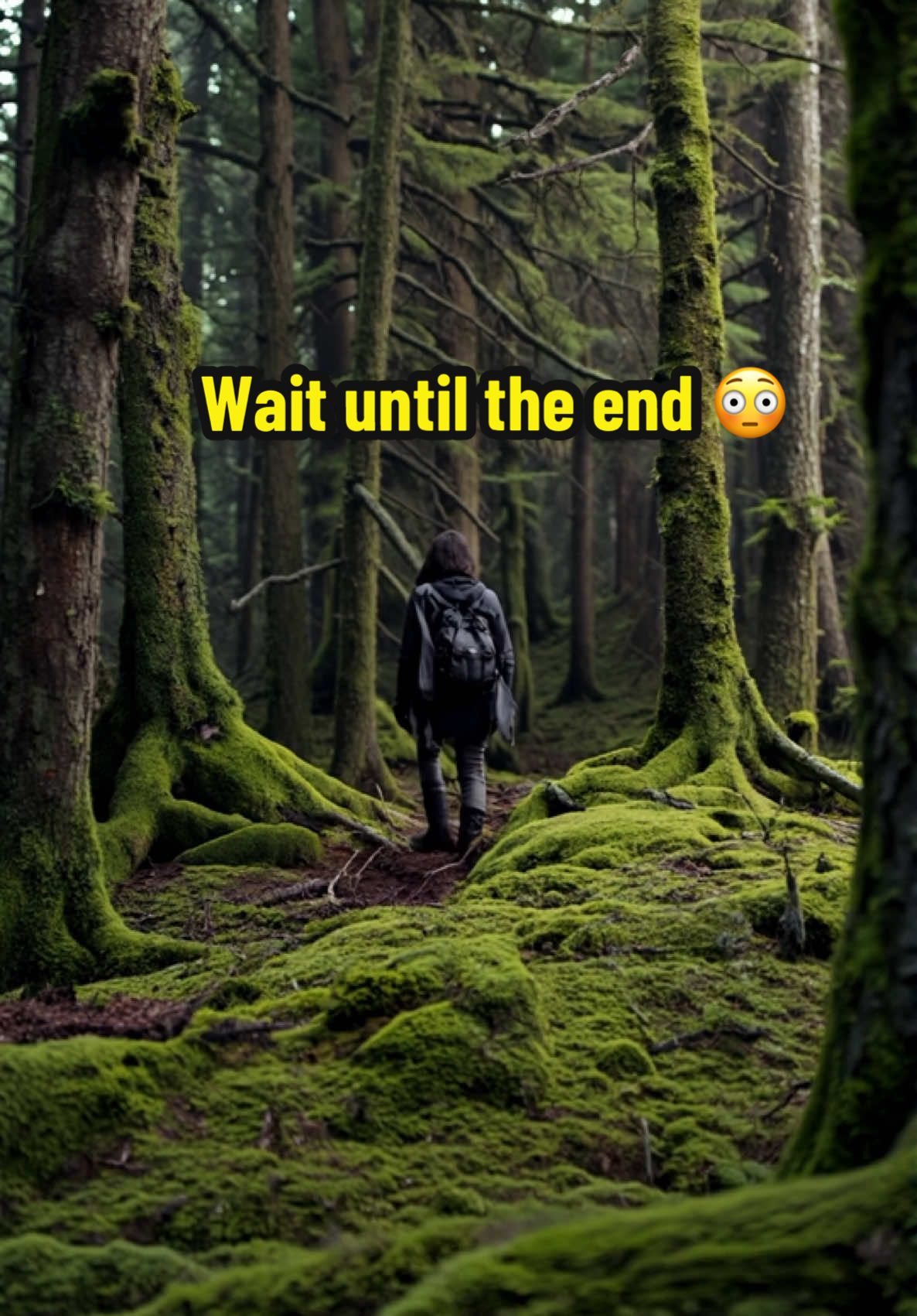 Wait until the end #ai #aivideo #escape #forest #aliens 