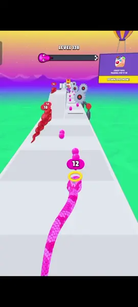 snack run race 🐍 level 138 #casualgames #snack #asmr #gaming #game #gamer #games #gameplay #goviral #explore #france 