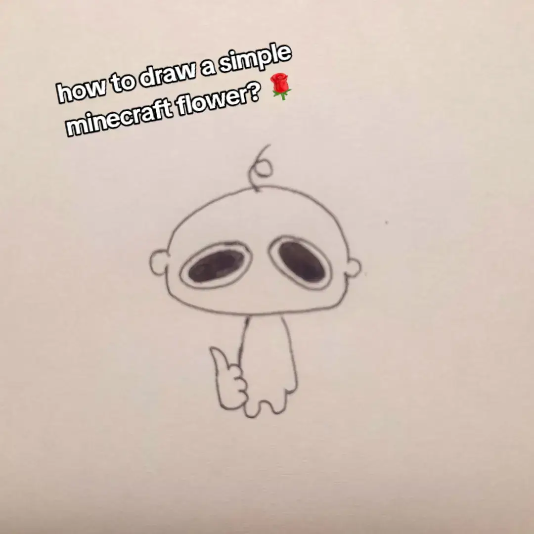 cre:@ঞじòぴé 𝒀𝒐𝒖 ઈଓᦗ࿐ ,cách vẽ một bông hoa minecraft cơ bản🌹#viral #xh #tiktok #carlos_jk #flowerminecraft #xuhuong #art #foryou #artist #fyp #2k12 #🌹 