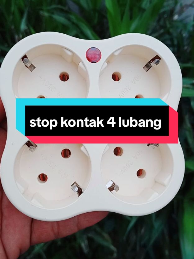 stop kontak arde 4 lubang #stopkontak #colokanlistrik 