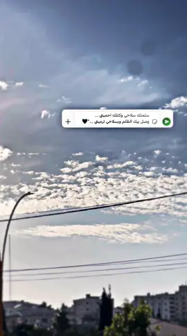 سلمتك سلاحي وكتلك احميني ... وصل بيك الظلم وبسلاحي ترميني ...