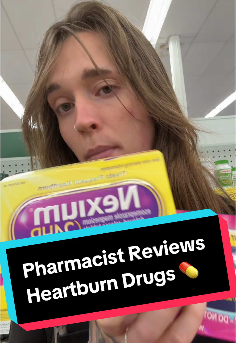 Pharmacist Reviews Heartburn Drugs 💊 #doctor #pharmacist #pharmacy #heartburn #PPI #Tums #old #otc #chemistry 