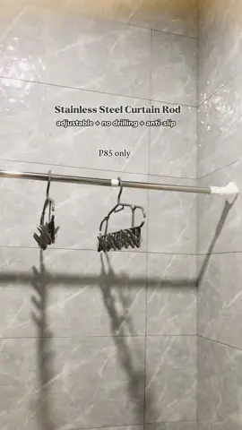 Stainless Steel Curtain Rod | adjustable + no drilling needed + anti- slip #curtainrod #stainlesssteel #adjustablerod #stainlesssteelrod #nodrillingrod #antislipcurtainrod #bathroomideas #bedroomideas #curtainrodadjustable #adjustablecurtainrod #curtainrods #curtainroddesign #bathroomrod #rod #curtainrodset #curtainrodideas #extendableandadjustablecurtainrod #stainlesssteelcurtainrod #adjustablerodcurtain #curtainadjustablerod #adjustablecurtainrodholder #adjustablestainlesssteel #adjustablecurtainrods