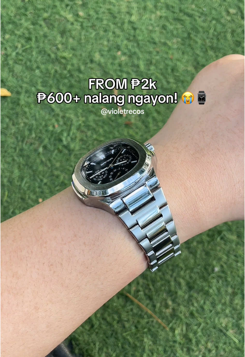 pogi talaga nitong si sanda 7053!! double lock pa ⌚️🖤 #sanda #sanda7053 #watchformen #menswatch #affordablewatch #watchrecommendation 